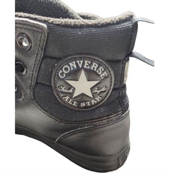 Converse Chuck Taylor Berkshire Sneakers Black 171447C Size 6.5 Men / 8.5 Women - Picture 4 of 9